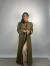 Cappotto lungo Oliva