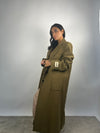 Cappotto lungo Oliva