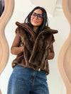 Gilet eco pelliccia Ari