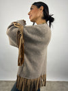 Cardigan frange Vera