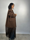 Cappotto frange Mami