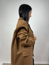Blazer oversize Camel
