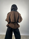 Giacca trench Cioccolato