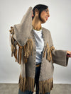 Cardigan frange Vera