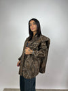 Blazer oversize Damascata