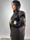 Blazer gessato Giulia