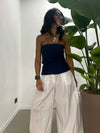 Pantalone Cotone Baggy