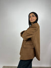 Blazer oversize Camel
