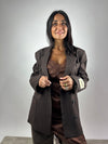 Blazer gessato Giulia