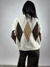 Maglione rombi Palma