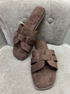 Scarpa Ciabatta scamosciata