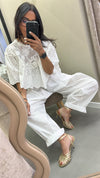 Camicia Crop Sangallo