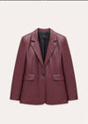 Blazer Ecopelle lumina