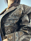 Blazer oversize Damascata