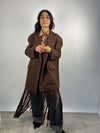 Cappotto frange Mami