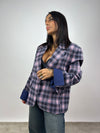 Blazer quadri Rosa