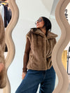 Gilet eco pelliccia Ari