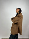 Blazer oversize Camel