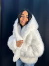 Pelliccia Eco Bianca
