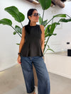 Gilet corpetto svasato