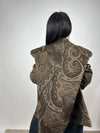 Blazer oversize Damascata
