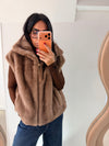 Gilet eco pelliccia Ari