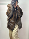 Eco pelliccia oversize Gemma