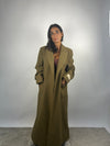 Cappotto lungo Oliva