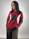 Maglione rombi Palma