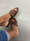 Scarpa Ciabatta scamosciata