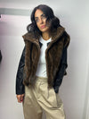 Smanicato eco pelliccia Olga