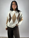 Maglione rombi Palma
