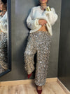 Pantalone, paillettes Luce