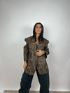 Blazer oversize Damascata