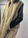Smanicato eco pelliccia Dea