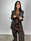 Blazer gessato Giulia