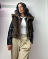 Smanicato eco pelliccia Olga