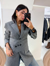 Blazer Mélange lumina