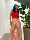 Pantalone Fresco righe