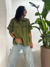 Camicia Lino Ruches