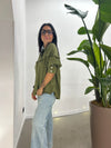 Camicia Lino Ruches