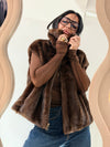 Gilet eco pelliccia Ari￼