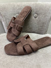 Scarpa Ciabatta scamosciata