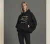 Felpa cappuccio oversize
