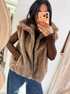 Gilet eco pelliccia Ari￼