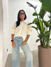 Camicia Lino Ruches