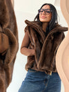 Gilet eco pelliccia Ari￼