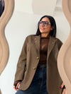 Blazer Borchie Gabardina My-d