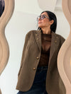 Blazer Borchie Gabardina My-d
