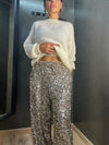 Pantalone, paillettes Luce